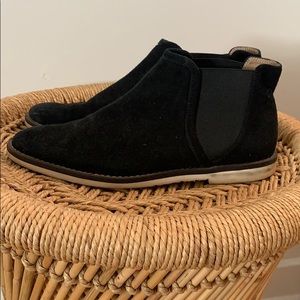 J. Crew Black Suede Booties